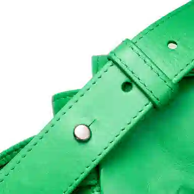 Bottega Veneta Cassette Belt Parakeet Green
