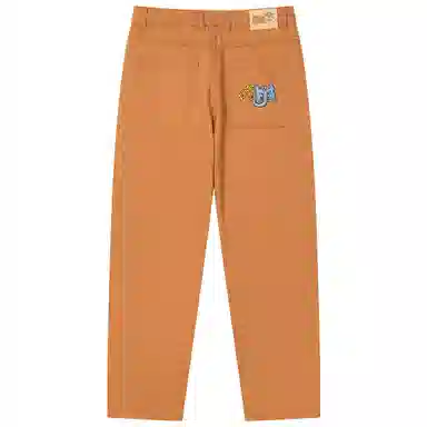 MIND ERROR Embroidered Logo Jeans