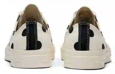 CDG Play x Converse Chuck Taylor All Star 70 Ox White Black