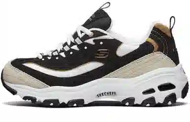 Skechers D'LITES 1.0 Black Gold