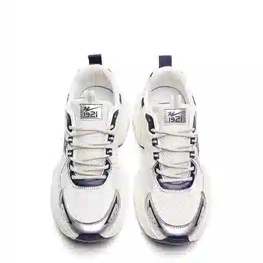 双星八特 潮流经典透气圆头舒适休闲撞色厚底增高百搭运动 防滑耐磨 低帮 老爹鞋 男女同款