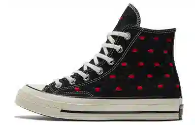 Converse 1970s High Top Black Red