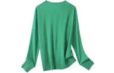 恒源祥 精纺圆领长袖薄款开衫毛衣 女款