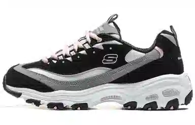 Skechers D'LITES Black Grey