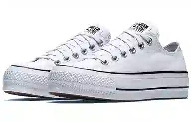 Converse Chuck Taylor All Star Platform Low Top White