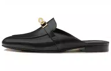 Hermes Oz Mule Black