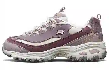 Skechers D'LITES Purple White