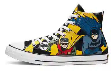 Converse x Batman 80th Anniversary Yellow Black
