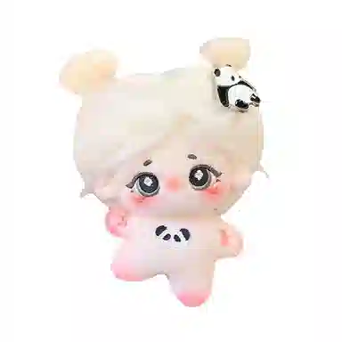 Yihao Dream Factory Guli Guli Panda Milk Cap Plush Doll Clothes