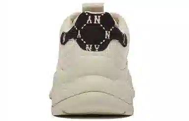 MLB Retro Dad Sneakers Beige Black