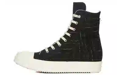 Rick Owens DRKSHDW High Top Sneakers Black