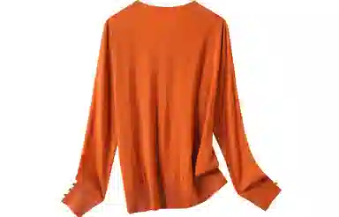 恒源祥 精纺圆领长袖薄款开衫毛衣 女款