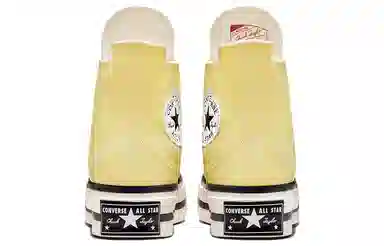 Converse 1970s Chuck Taylor All Star Plus High Top Pale Yellow
