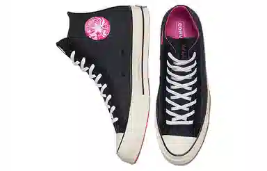 Converse Chuck 70 High Black Pink