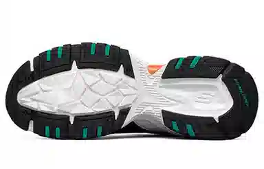Skechers Stamina V2 Black White Green Orange
