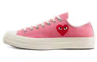 CDG Play x Converse Chuck Taylor All Star 1970s Low Pink