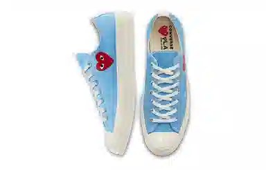 CDG Play x Converse Chuck Taylor All Star 1970s Low Blue