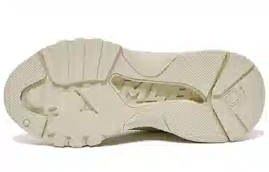 MLB Retro Dad Sneakers Beige Black