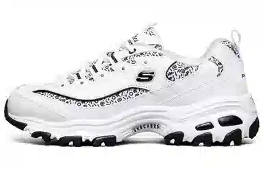Skechers D'Lites 1.0 White Black