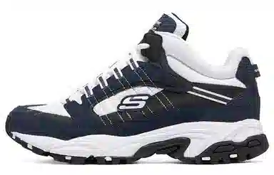 Skechers Stamina Mid Blue White