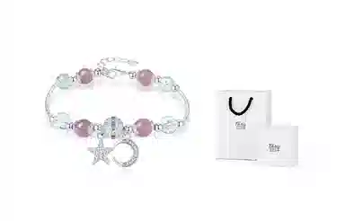 饰伴 小众设计感冷淡风 超仙银河月光系 转运百搭星河 手链 女款