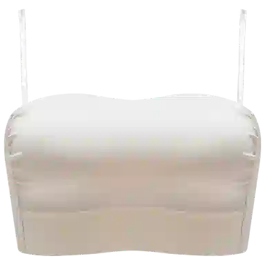 多情猫  纯色抹胸聚拢防下垂美背薄款 防走光吊带显瘦背心一体杯文胸