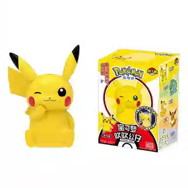 灵动创想 皮卡丘可梦吹吹灯 玩具 周边公仔摆件小夜灯