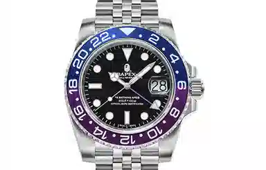 A BATHING APE TYPE 2 BAPEX Black Dial