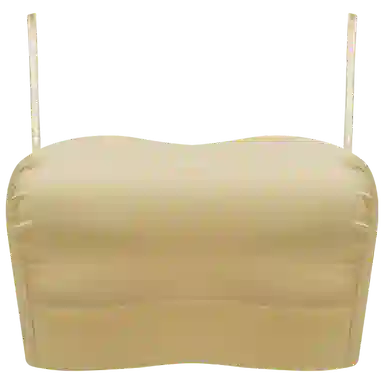 多情猫  纯色抹胸聚拢防下垂美背薄款 防走光吊带显瘦背心一体杯文胸