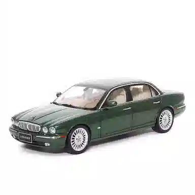 Almost Real Jaguar XJ6 X350 Ebony Green 1/18 Model