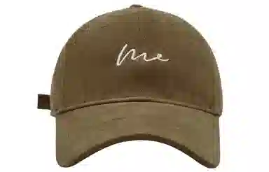 简约复古软顶大头围 大头围宽帽檐显脸小水洗字母 大帽檐 防晒 棉 鸭舌帽  男女同款情侣款