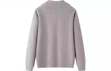 恒源祥 纯色保暖长袖毛衣 男女同款