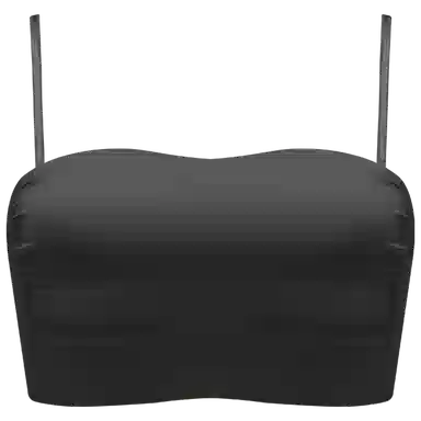 多情猫  纯色抹胸聚拢防下垂美背薄款 防走光吊带显瘦背心一体杯文胸