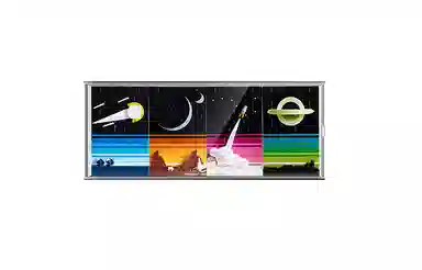 LIGHT YOUR BRICKS 21340 Display Case