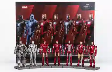 Zhongdong Marvel Series Iron Man 10th Anniversary Collectible