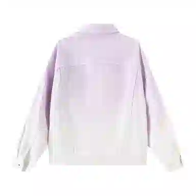 森马 渐变宽松刺绣牛仔夹克 女款