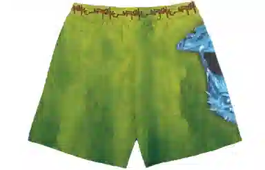 Travis Scott UTOPIA Shorts Green
