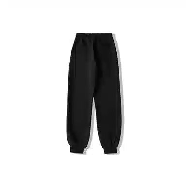 我是大卫 纯色跑步比赛健身运动风休闲宽松束脚休闲裤 男女同款