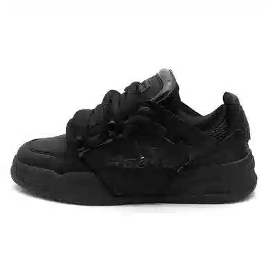 Seattle Palm x ABCIU Black Low Top Sneakers