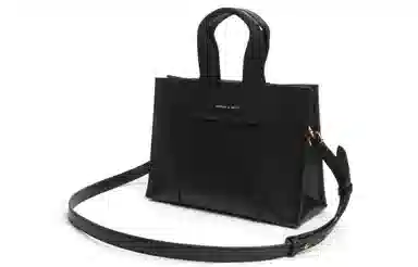 CHARLESKEITH PU Tote CognacBeigeBlack