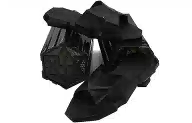 NORVINCY Fashion Platform Slides Black