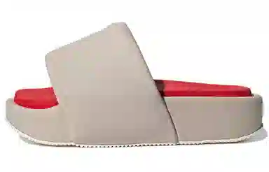 Y-3 Slide Grey Red