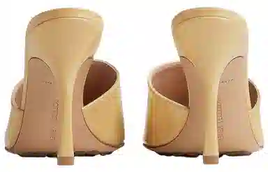 Bottega Veneta Stretch Leather Sandals Beige