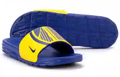 Nike Benassi Solarsoft NBA Yellow