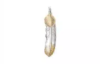 GOD SUNS Feather Pendant LL