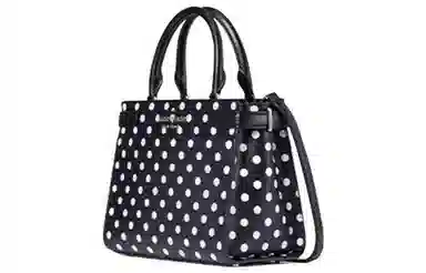 Kate Spade Dot Zip Tote Bag Black