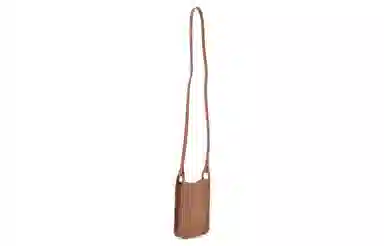 Longchamp Brown Leather Crossbody Bag