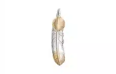 GOD SUNS Feather Pendant LL