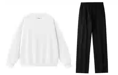 Coca-Cola Logo Embroidered Sweatshirt Set