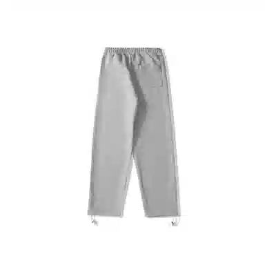 我是大卫 运动风高级感高腰宽松系带直筒束脚加厚休闲裤 男女同款